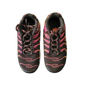Nike Air Max Plus PS - Black,pink And Orange Size 11 C